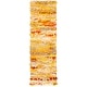 preview thumbnail 175 of 185, SAFAVIEH Handmade Rio Shag Chihoko 3.5-inch Extra Thick Decorative Rug 2'3" x 9' Runner - Gold/Multi - Runner