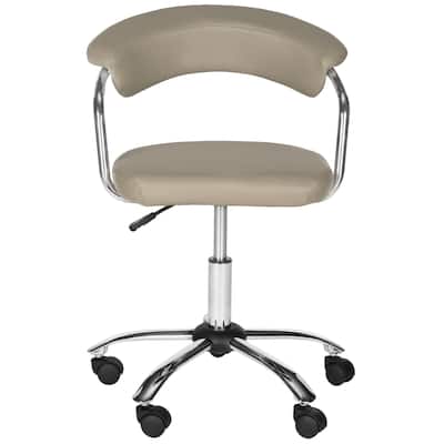 Carson Carrington Eidsnes Office Grey Pier Desk Chair - 20.7" x 20.9" x 27"
