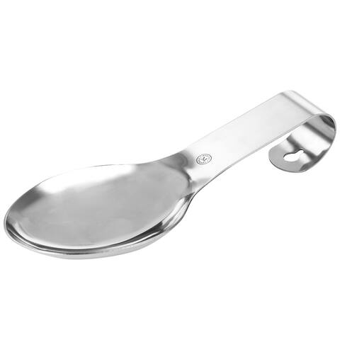 Martha Stewart Stainless Steel 9.7 Inch Spoon and Utensil Rest