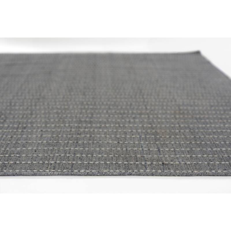 Momeni Oliver Hand Loomed Wool Blended Striped Area Rug