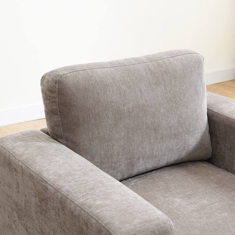 Oversized Accent Chair With Widen Arms,Modern Chair,Washable Covers,Comfy Upholstered Large Chair Armchair