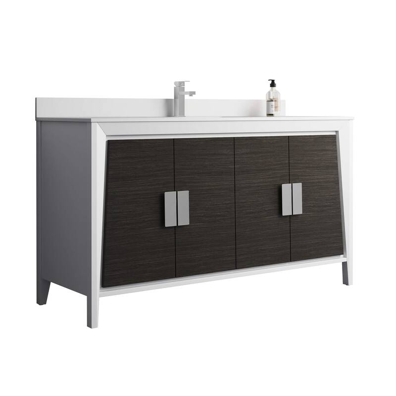 Fine Fixtures Imperial Collection Bathroom Vanity Cabinet Set,