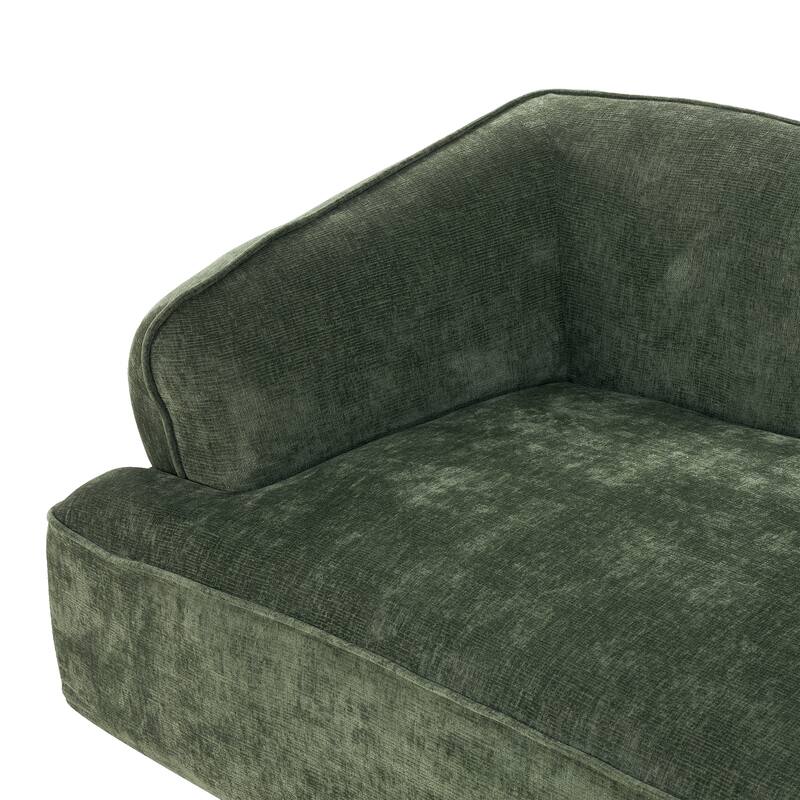 Christopher Knight Home - Modern Upholstered Sectional Sofa with Curved Silhouette