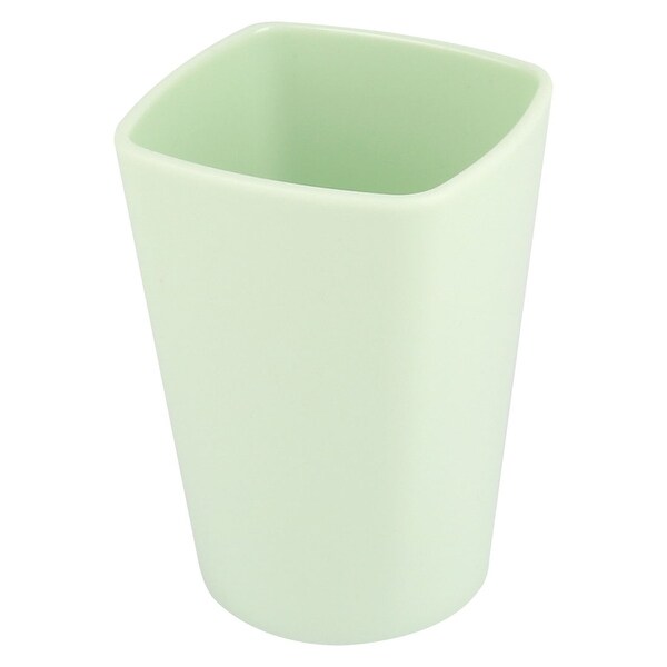 Outdoor Traveling Plastic Wash Supply Gargle Toothbrush Cup Mug Pale Green