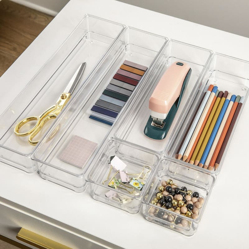 Flash Furniture BE-PB5834-6-6-MS Miles 2" Tall Office Organizer Set