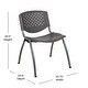 preview thumbnail 19 of 75, Powder-coated Metal/ Plastic Stackable Chair (Set of 5)