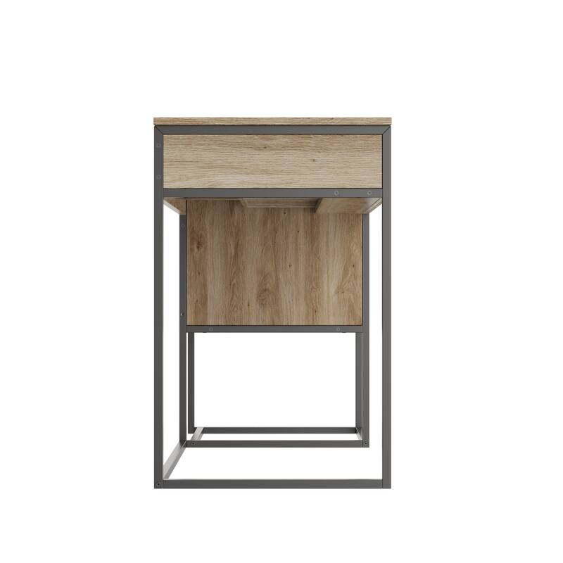 Fluted,Desk,Computer Desk,Dresser With Drawers / Storage