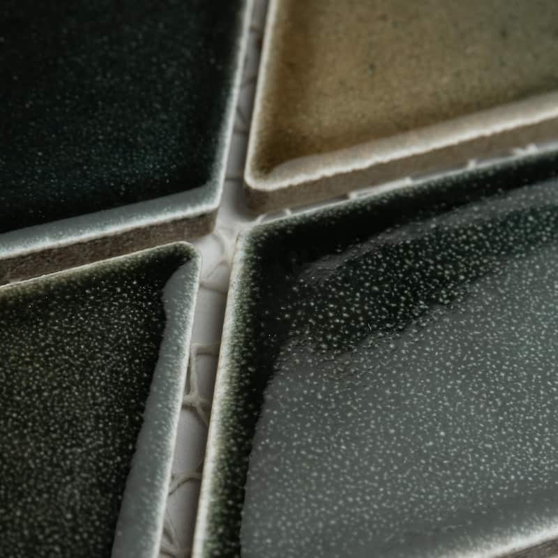 Merola Tile Hudson Kite Stormy Night 10-1/8" x 11-3/4" Porcelain Floor and Wall Tile