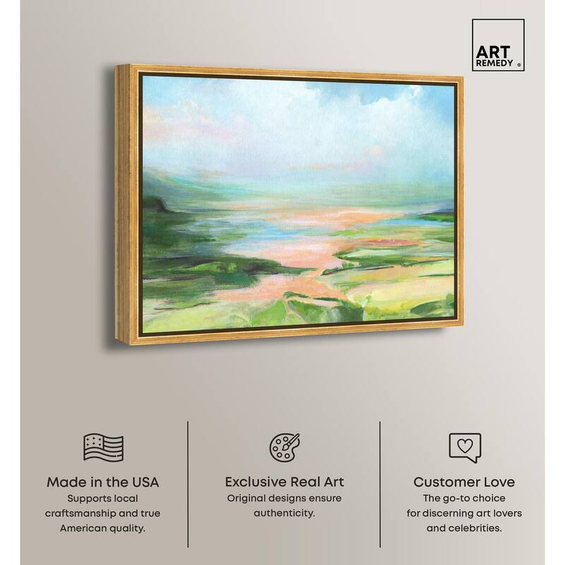 Enjoy the Nature Canvas by Art Remedy
