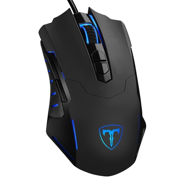 7200DPI Programmable Gaming Mouse for PC With Soothing LED Color and Support Macro Editor. Opens flyout.