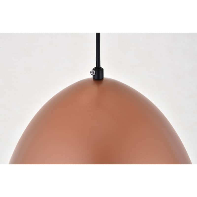 Cirus Collection 1-Light Pendant D11.5in. H12in - 11.5/12 - 11.5/12