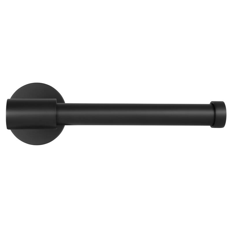 Design House Graz Park Matte Black Toilet Paper Holder