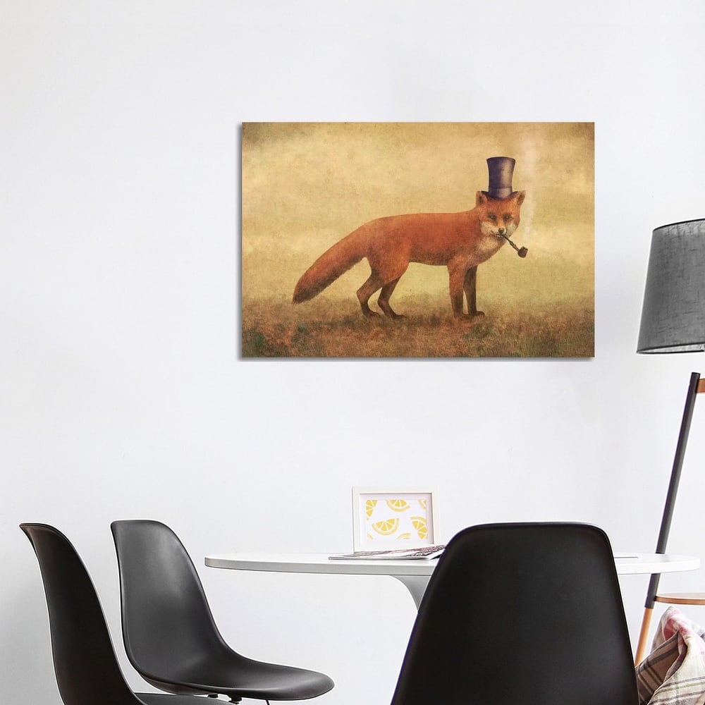 iCanvas "Crazy Like A Fox" by Terry Fan Canvas Print