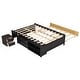 preview thumbnail 10 of 11, Espresso 3-Pieces Kids Bedroom Sets,1 Nightstand,Storage Box, Full Size