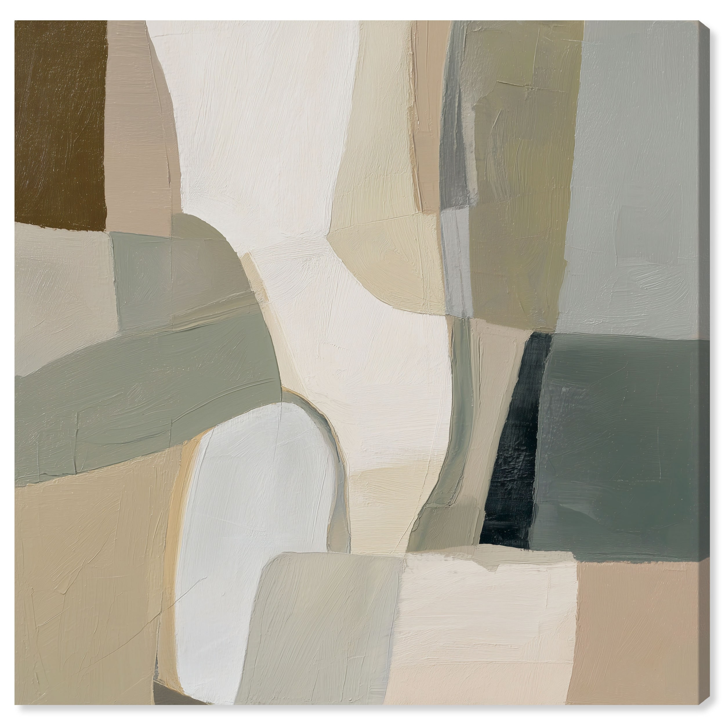 Desert Shallows I Living Room Wall Art Canvas Print by Art Remedy
