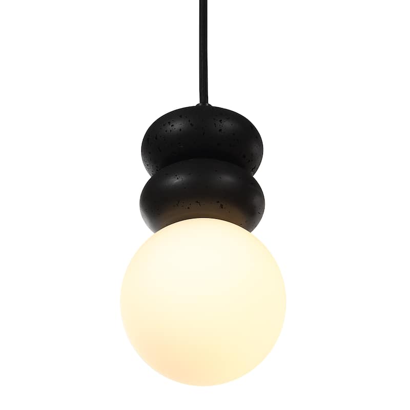 Renwil Solene 118" Height Ceiling Fixture, Matte Black