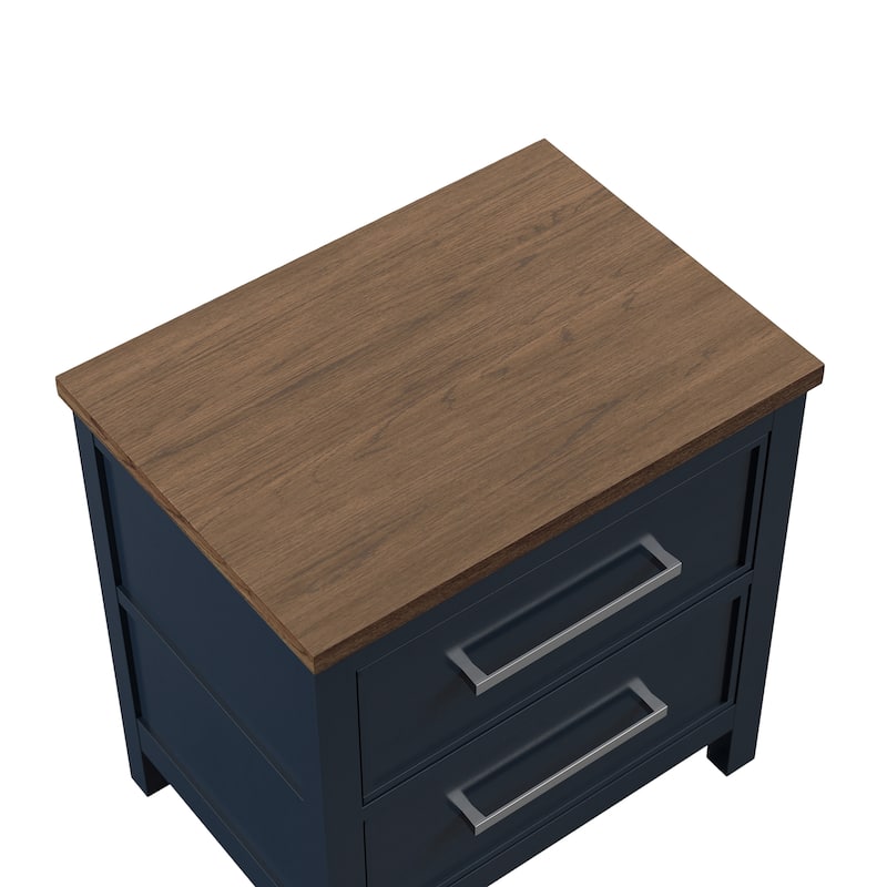 Furniture of America Althea Modern Farmhouse 4-Piece Wood Kids Panel Bedroom Set