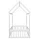preview thumbnail 11 of 58, Wood House Bed with Fence and Door