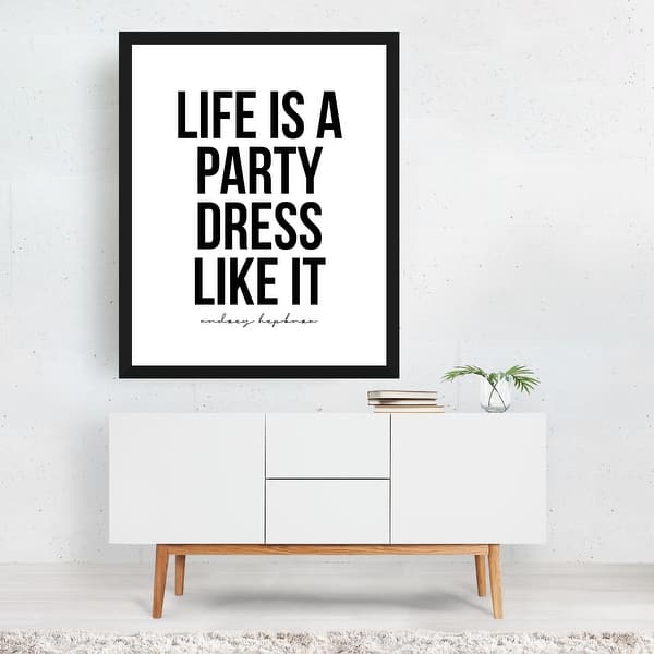 open lace back dress Amazon.com: Life is a Party, Dress Like It main image 0