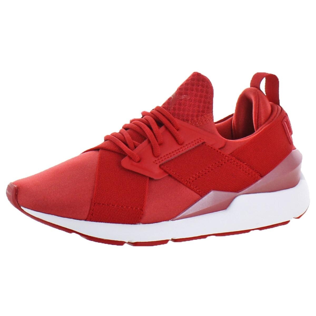 puma muse satin red