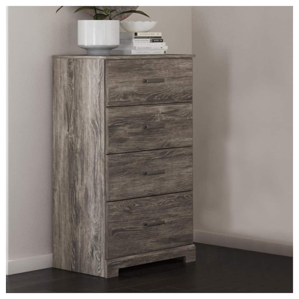 Ralinksi Gray Four Drawer Chest