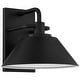 preview thumbnail 6 of 6, Access Lighting Avalon Medium Outdoor LED Wall Sconce - Black Finish