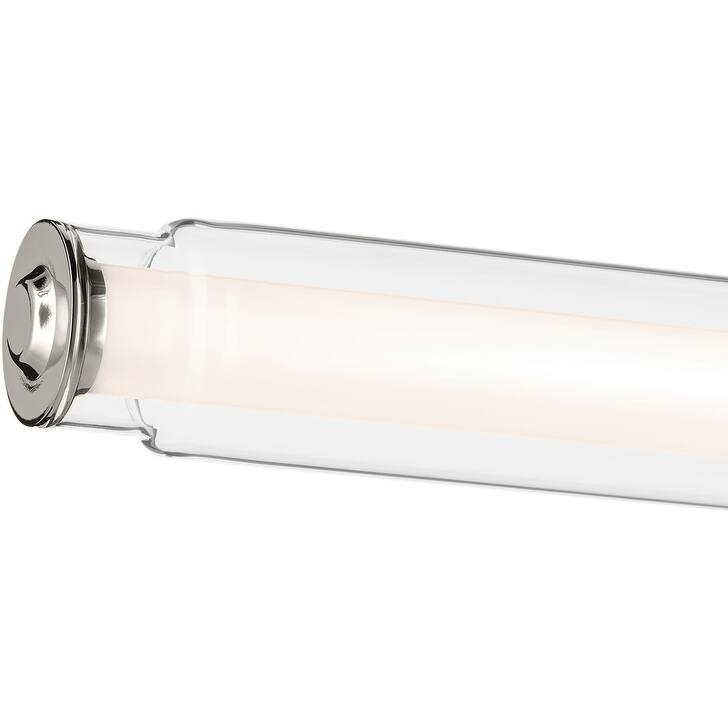 Kichler 55238LED Laurene 2 Light 27" Wide LED Vanity Light with Clear