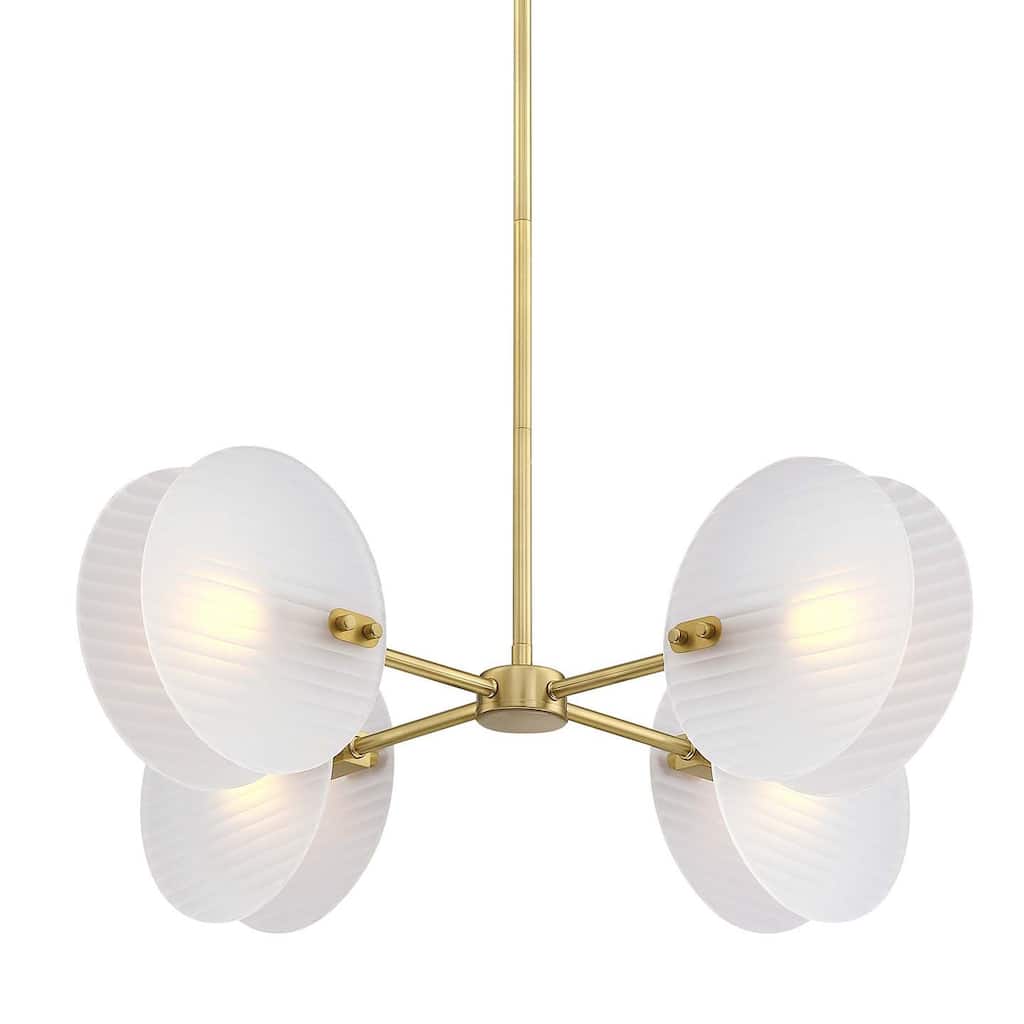 Designers Fountain D311C-4CH Sky Fall 4 Light 28" Wide Chandelier