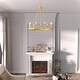 preview thumbnail 9 of 25, Acroma 9 - Light Modern Farmhouse Wagon Wheel Chandelier-UL - N/A
