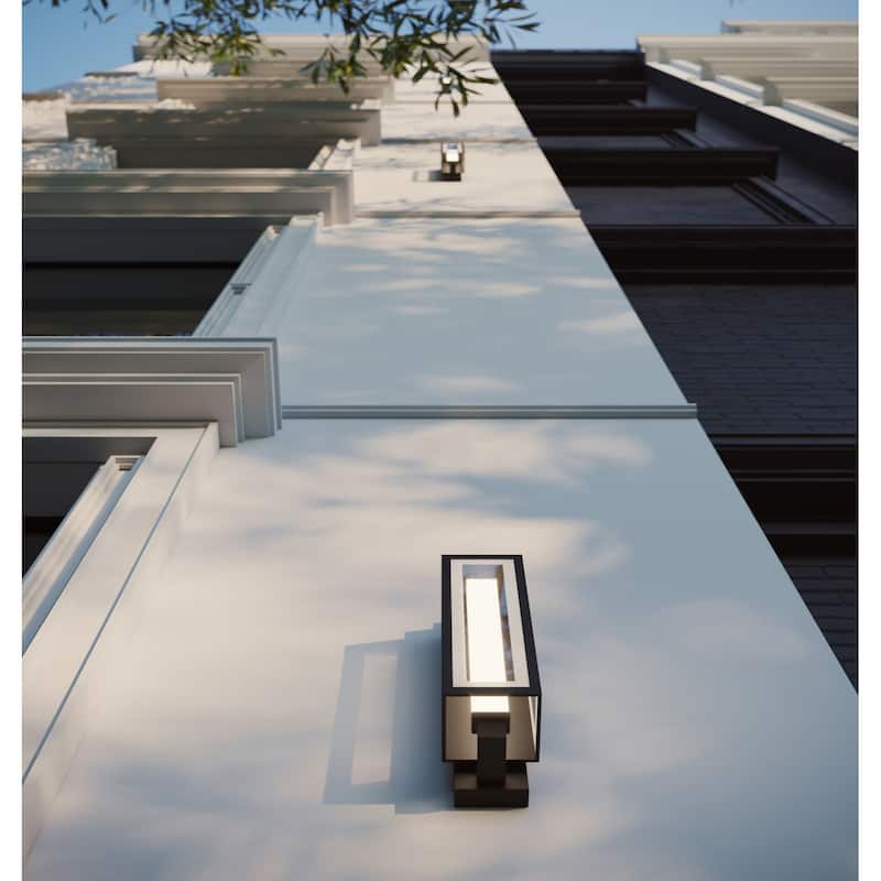 AFX BLKW0724LAJUD Blake 24" Tall LED Outdoor Wall Sconce with Clear