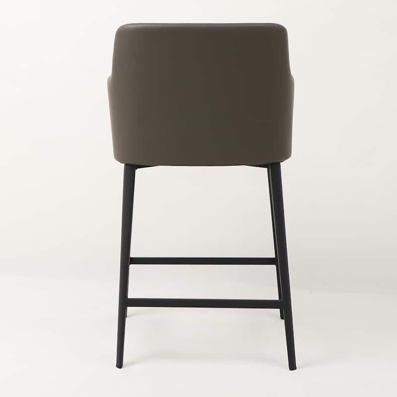 Williamsburg Modern Leatherette Bar Stool (25-inch/ 29-inch)