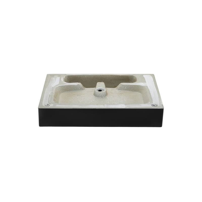 Swiss Madison SM-CS791 Claire 24" Rectangular Ceramic, Stainless Steel