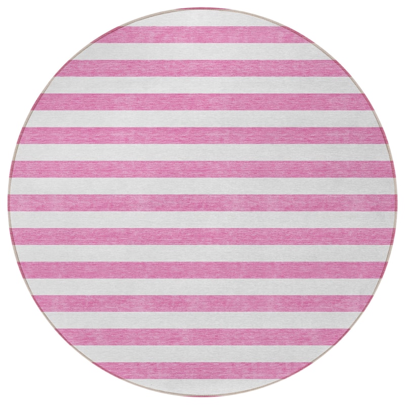 Alna Stripe Weather Resistant Classic Meets Modern Outdoor Rug