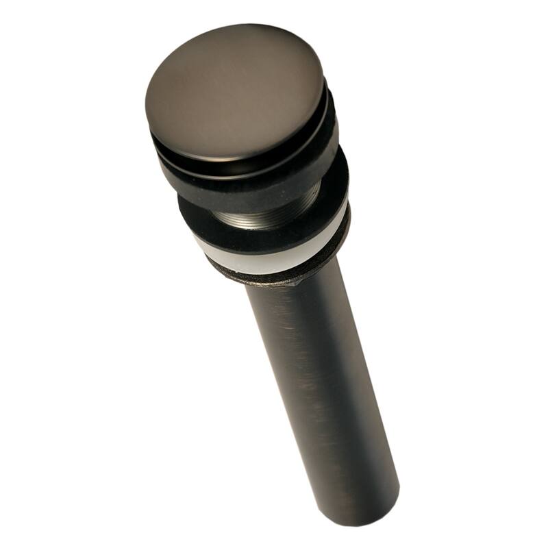 1.5-inch Push to Seal Dome Drain for Bathroom Sink