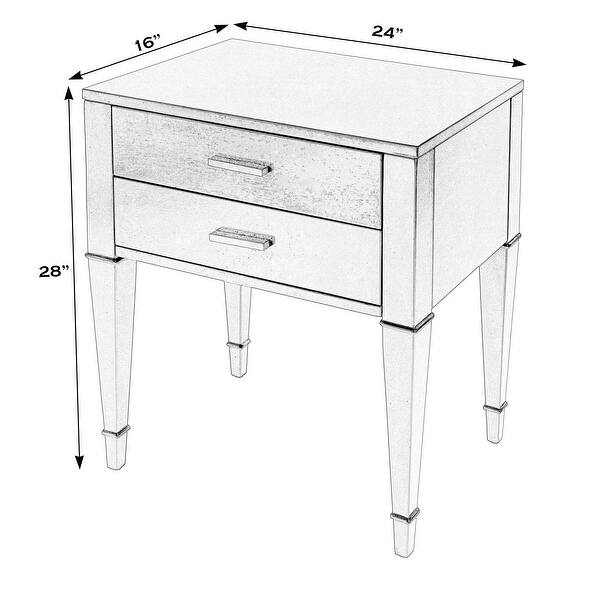 Kai 2 Drawer End Table