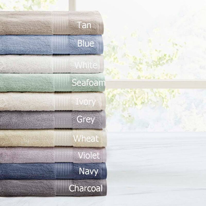 6 Piece Cotton Towel Set
