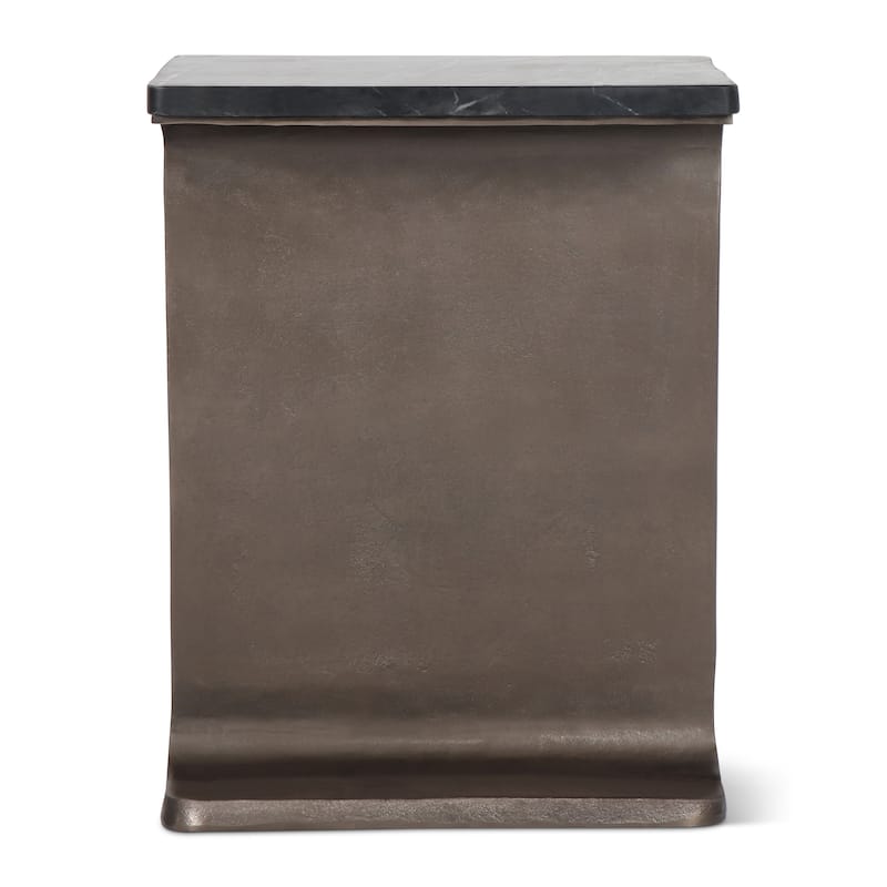 Marbelle - I-Beam Marble Side Table