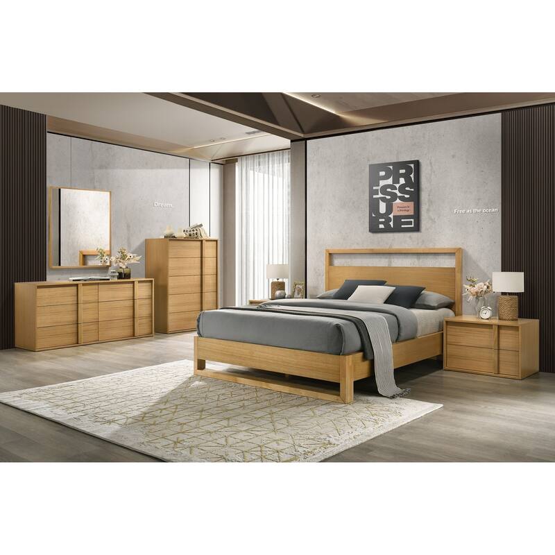Nova Domus Berlin Modern Natural Oak Chest
