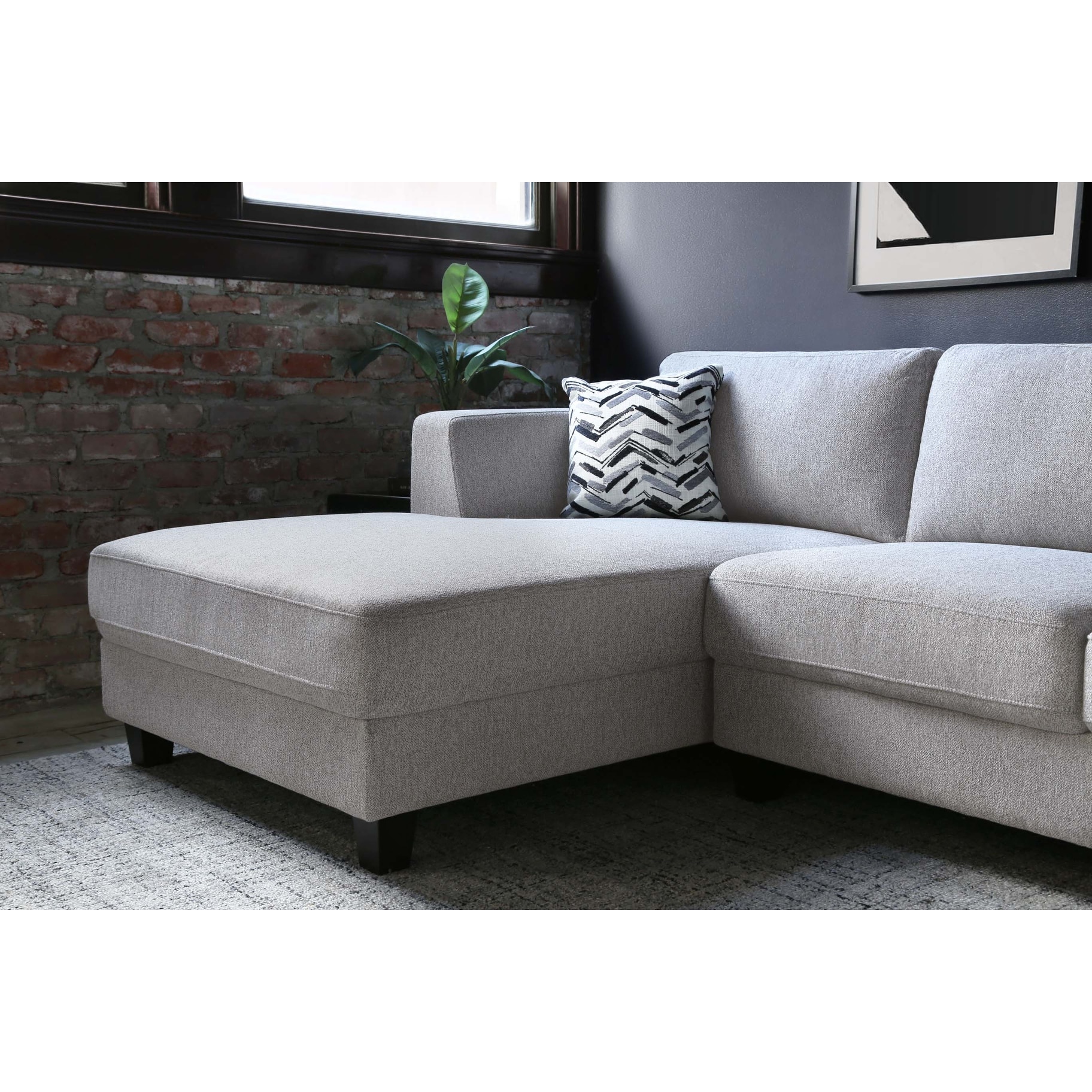Ardea fabric chaise sectional new arrivals
