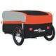 preview thumbnail 15 of 31, vidaXL Bike Trailer Kids Bicycle Cargo Trailer Cart Wagon with Tow Bar Iron