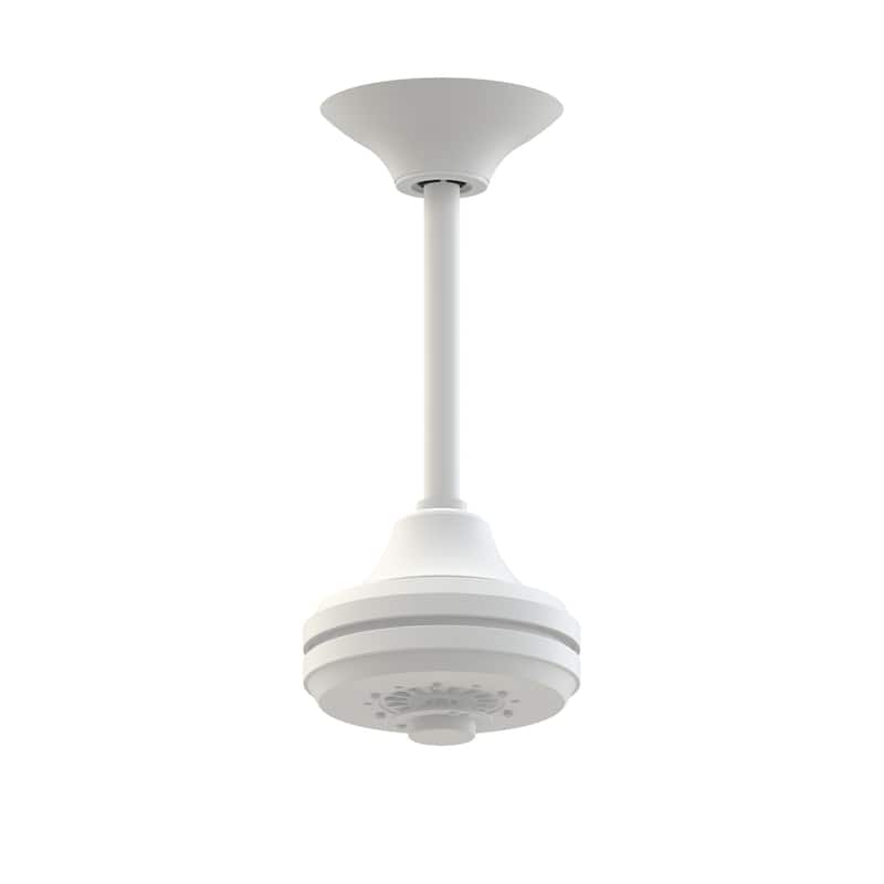 Fanimation Spitfire DC Custom Indoor/Outdoor Ceiling Fan DC Motor with Remote - Matte White - Matte White