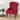 Safavieh Sutton Tufted Red Arm Chair - 23.6" x 28.7" x 34.6"