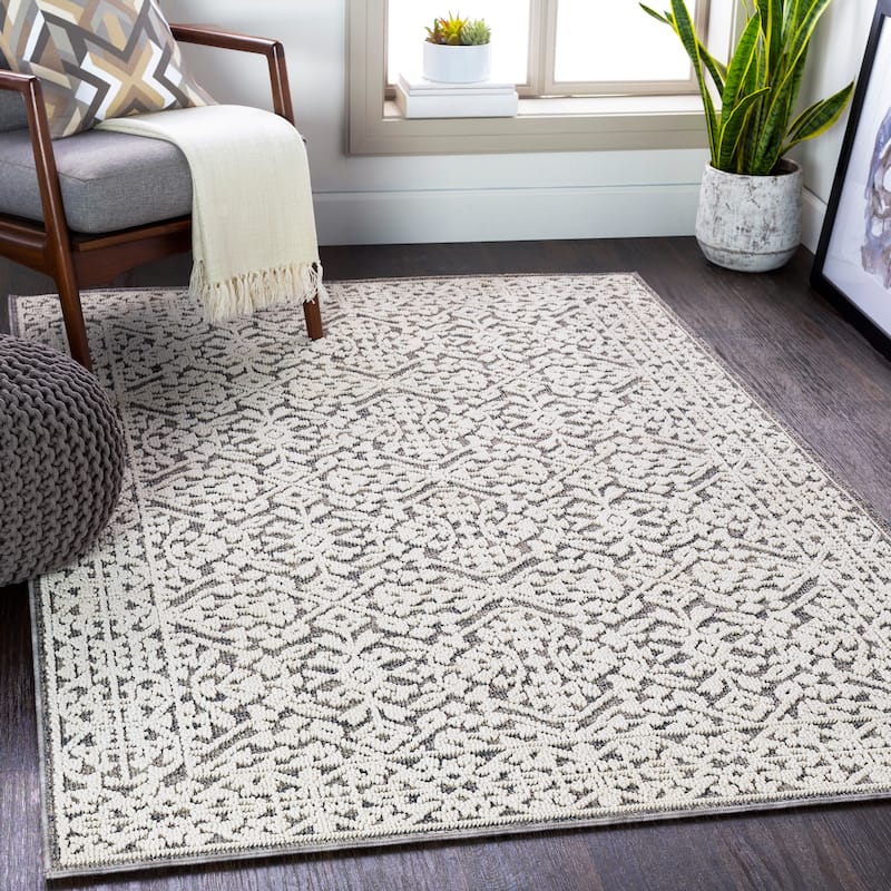 Hanks Indoor/ Outdoor Traditional Area Rug
