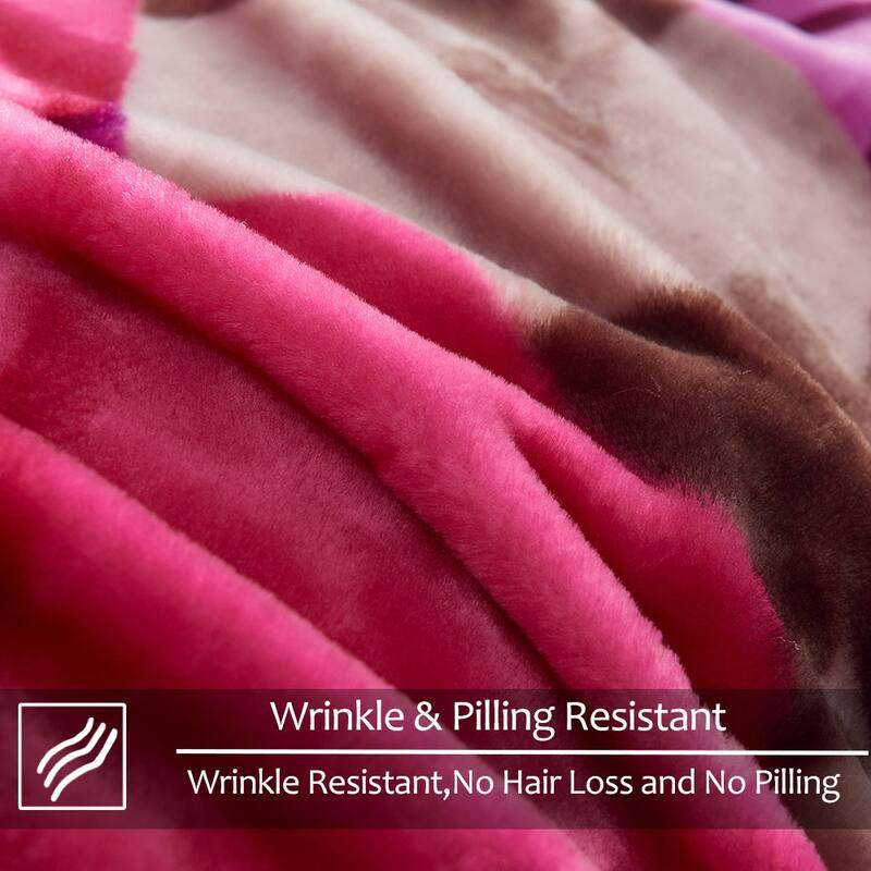 Korean Style Silky Soft Plush Warm Autumn Winter Blanket