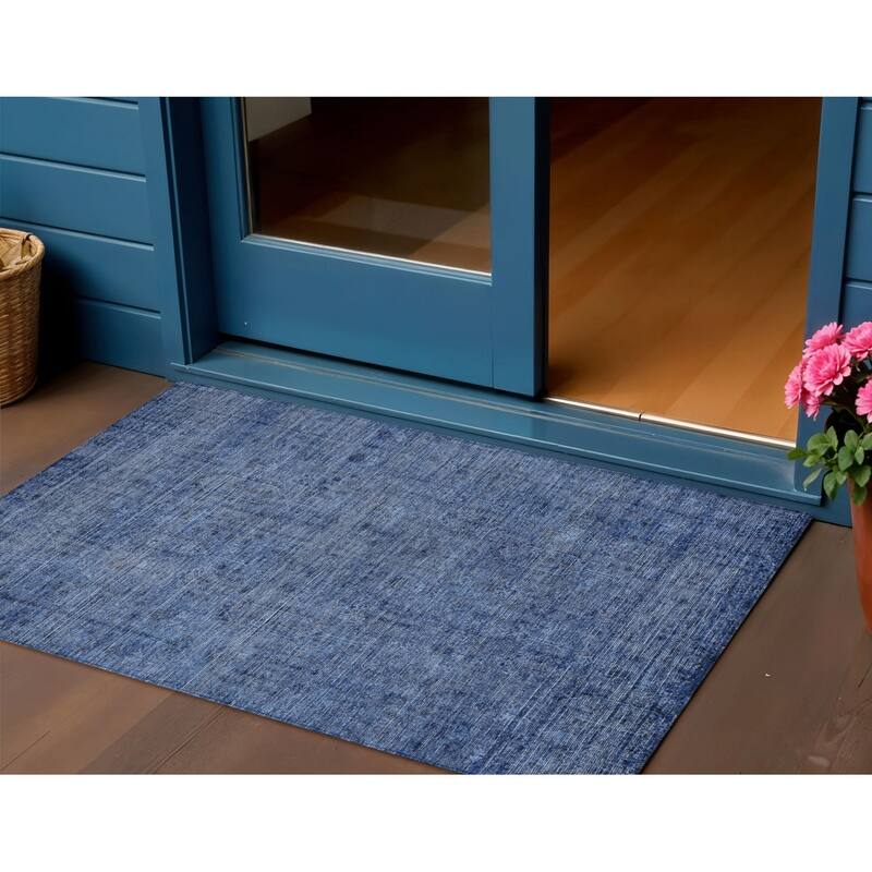 HomeRoots Southwestern Transitional Rectangle Outdoor Rug - 3' x 5'