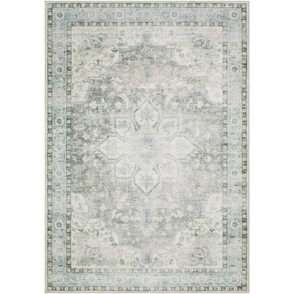 Livabliss Lavable Traditional Machine Washable Area Rug