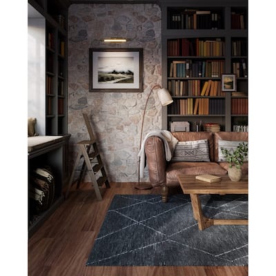 Momeni Everett Geometric Hand Tufted Wool Area Rug