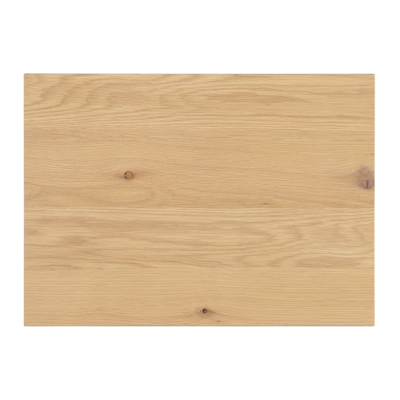 Lavish Home Set of 2 Modern Nesting Tables, Oak