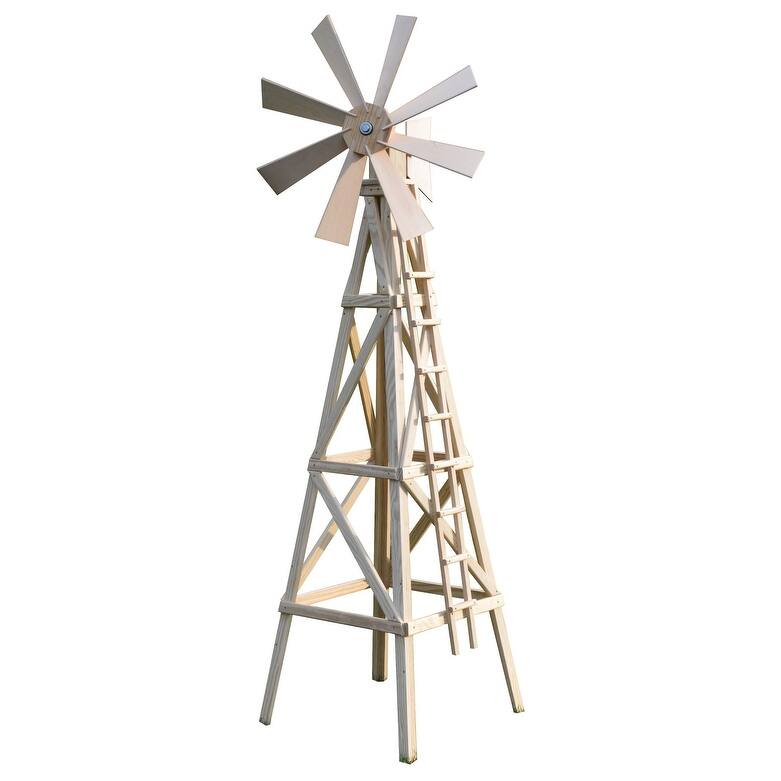 Farm Style Windmill - Unfinished