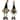 Mr and Mrs Green Knit Dangle Leg Gnome, 2 Assorted - 17"H